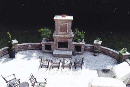 Outdoor Fireplace
